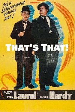 That's That! - Movie Poster That's That! - Movie Poster