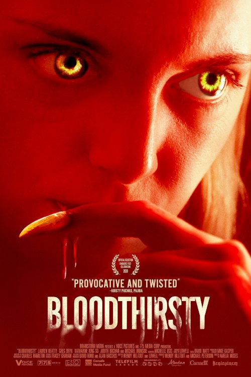 Bloodthirsty - Movie Poster Bloodthirsty - Movie Poster