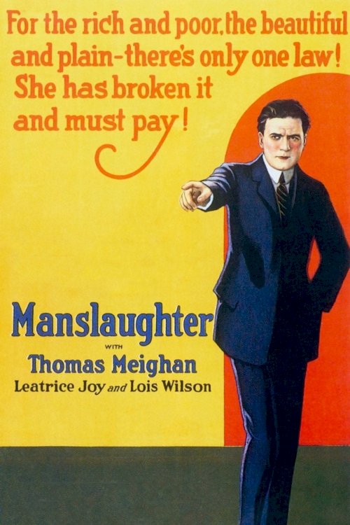Manslaughter - Movie Poster Manslaughter - Movie Poster