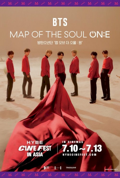 BTS MAP OF THE SOUL ON:E - Movie Poster BTS MAP OF THE SOUL ON:E - Movie Poster