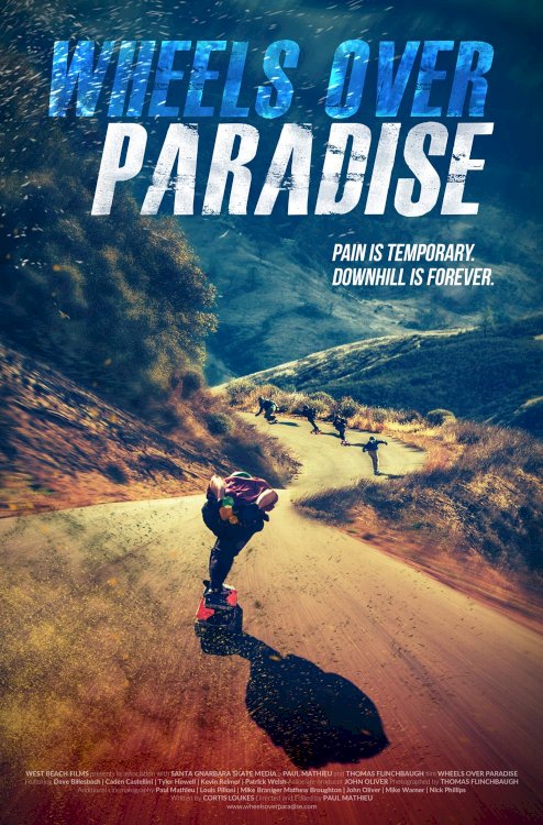 Wheels Over Paradise - Movie Poster Wheels Over Paradise - Movie Poster
