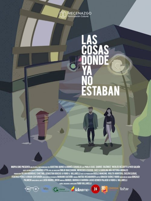 The Things Where They No Longer Were - Movie Poster The Things Where They No Longer Were - Movie Poster