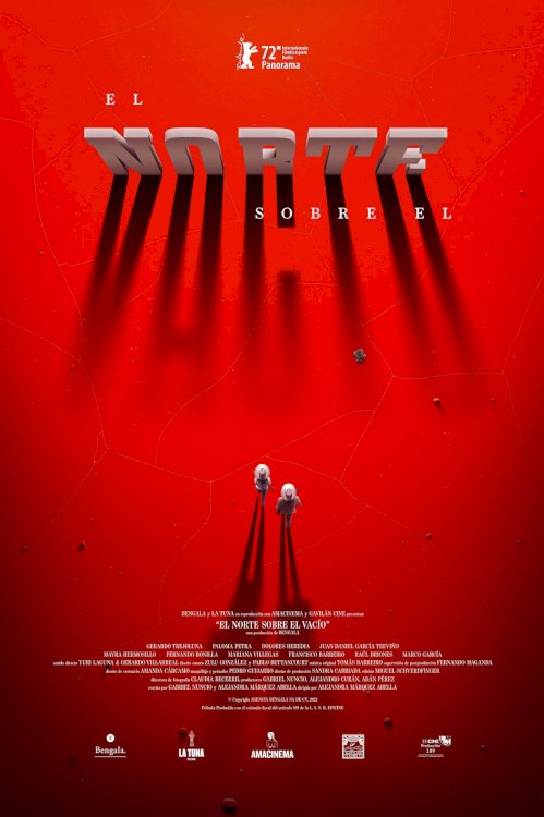 Northern Skies Over Empty Space - Movie Poster Northern Skies Over Empty Space - Movie Poster