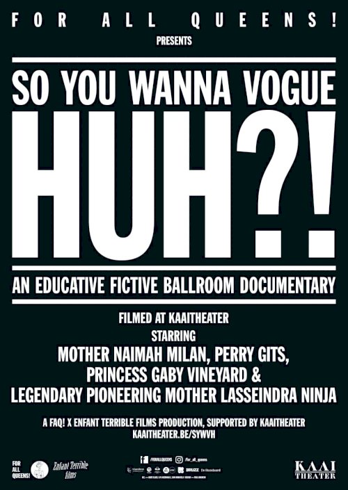 So You Wanna Vogue Huh?! - Movie Poster So You Wanna Vogue Huh?! - Movie Poster