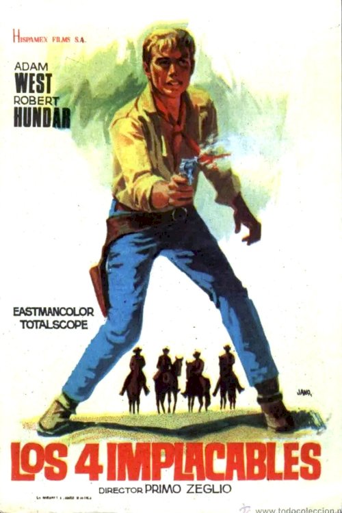 The Relentless Four - Movie Poster The Relentless Four - Movie Poster