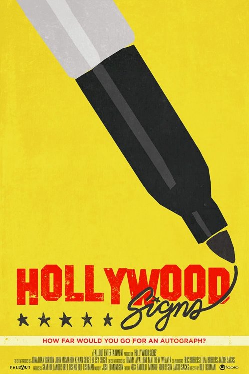 Hollywood Signs - Movie Poster Hollywood Signs - Movie Poster