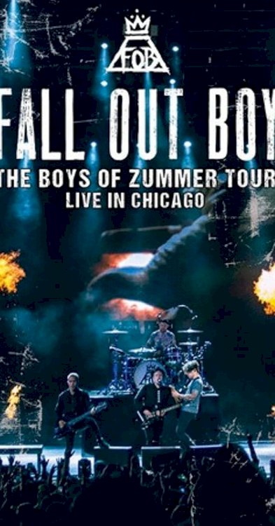Fall Out Boy: The Boys of Zummer Tour Live in Chicago - Movie Poster Fall Out Boy: The Boys of Zummer Tour Live in Chicago - Movie Poster