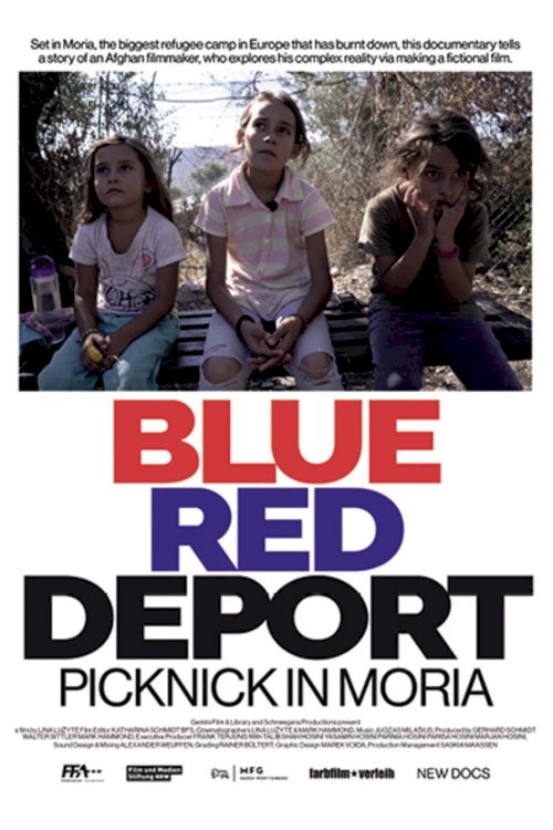 Blue / Red / Deport - Movie Poster Blue / Red / Deport - Movie Poster