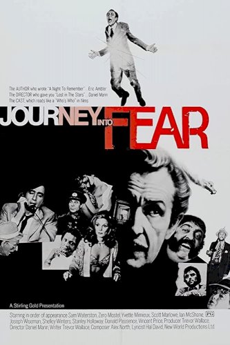 Journey into Fear - Movie Poster Journey into Fear - Movie Poster