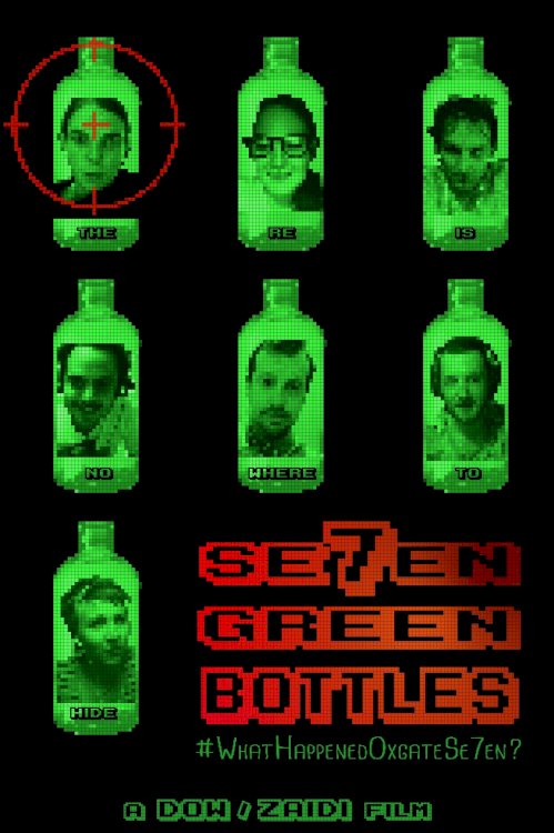Se7en Green Bottles - Movie Poster Se7en Green Bottles - Movie Poster