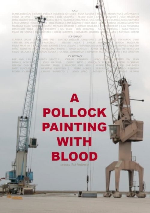 Um Quadro do Pollock com Sangue - Movie Poster Um Quadro do Pollock com Sangue - Movie Poster