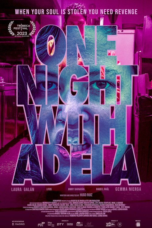 One Night with Adela - Movie Poster One Night with Adela - Movie Poster