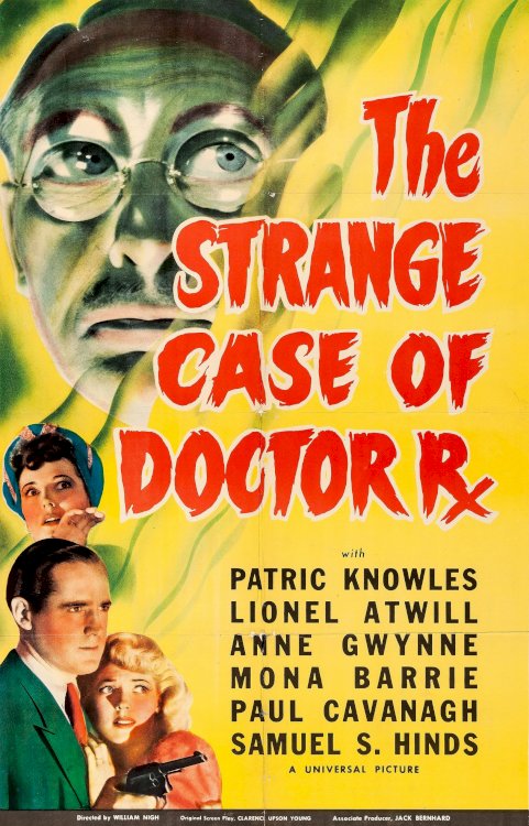The Strange Case of Doctor Rx - Movie Poster The Strange Case of Doctor Rx - Movie Poster