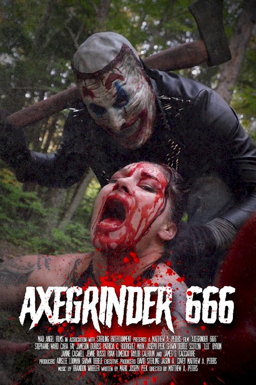 Axegrinder 666 - Movie Poster Axegrinder 666 - Movie Poster