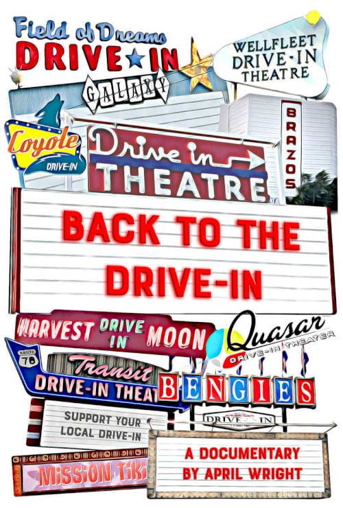 Back to the Drive-in - Movie Poster Back to the Drive-in - Movie Poster