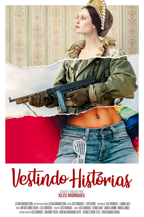 Vestindo Histórias - Movie Poster Vestindo Histórias - Movie Poster