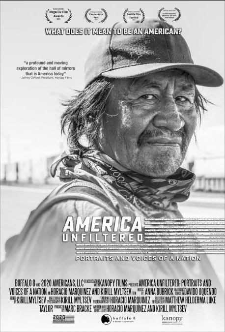 America Unfiltered: Portraits and Voices of a Nation - Movie Poster America Unfiltered: Portraits and Voices of a Nation - Movie Poster