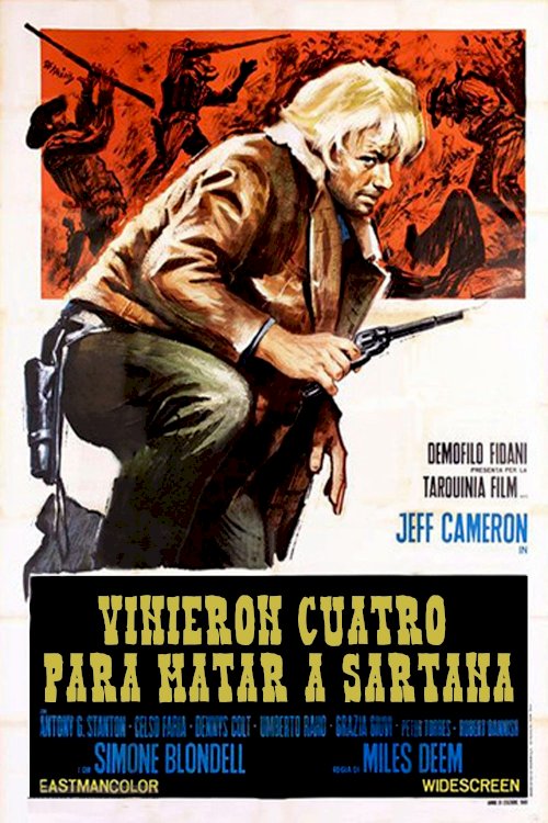 Four Came to Kill Sartana - Movie Poster Four Came to Kill Sartana - Movie Poster