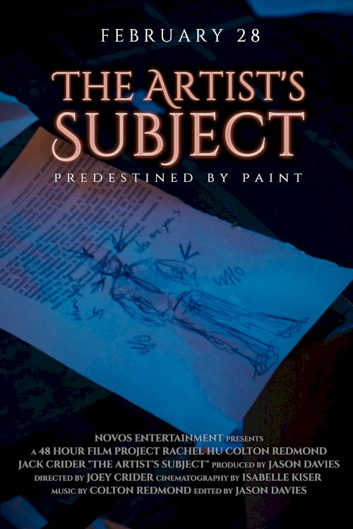 The Artist's Subject - Movie Poster The Artist's Subject - Movie Poster