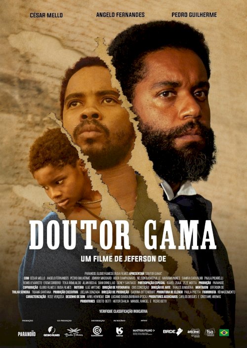 Doutor Gama - Movie Poster Doutor Gama - Movie Poster