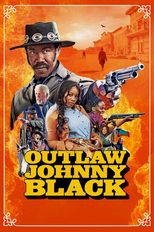 Outlaw Johnny Black - Movie Poster Outlaw Johnny Black - Movie Poster