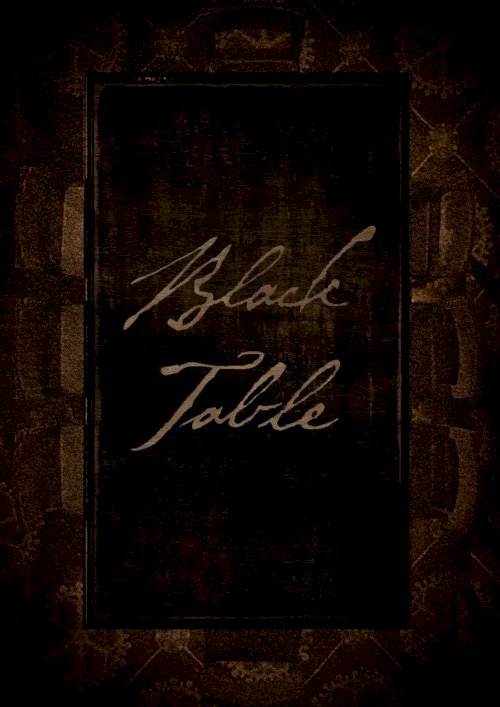 Black Table - Movie Poster Black Table - Movie Poster