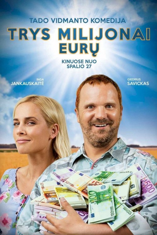 Three Million Euros - Movie Poster Three Million Euros - Movie Poster