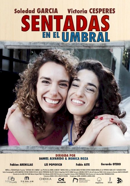 Sentadas en el umbral - Movie Poster Sentadas en el umbral - Movie Poster