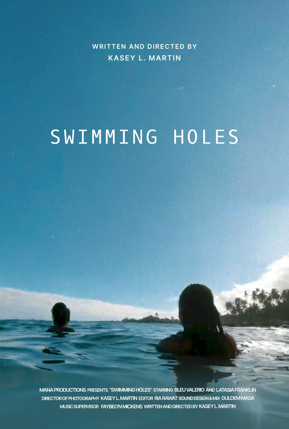 Swimming Holes - Movie Poster Swimming Holes - Movie Poster