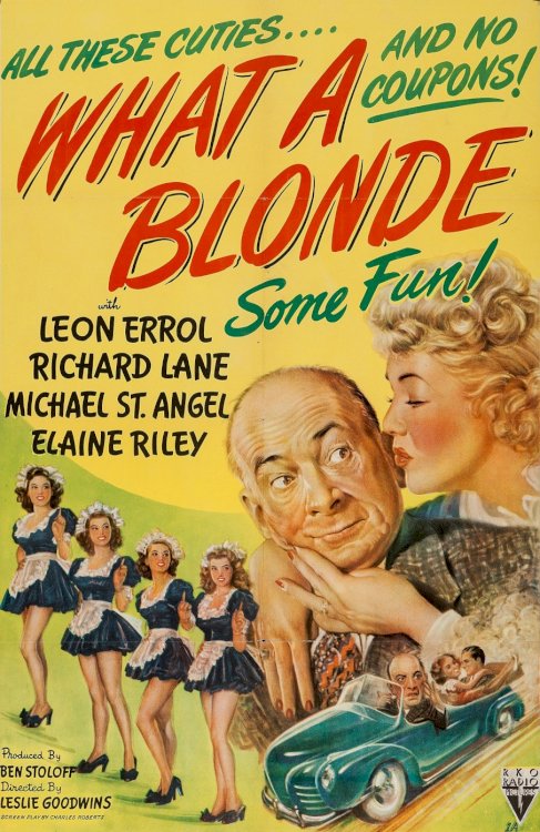 What a Blonde - Movie Poster What a Blonde - Movie Poster