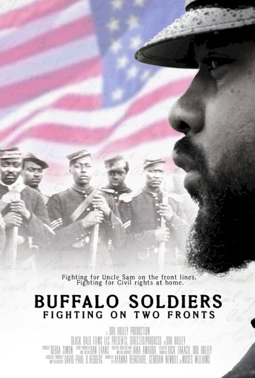Buffalo Soldiers Fighting On Two Fronts - Movie Poster Buffalo Soldiers Fighting On Two Fronts - Movie Poster