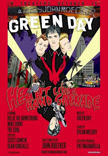 Green Day: Heart Like a Hand Grenade - Movie Poster Green Day: Heart Like a Hand Grenade - Movie Poster
