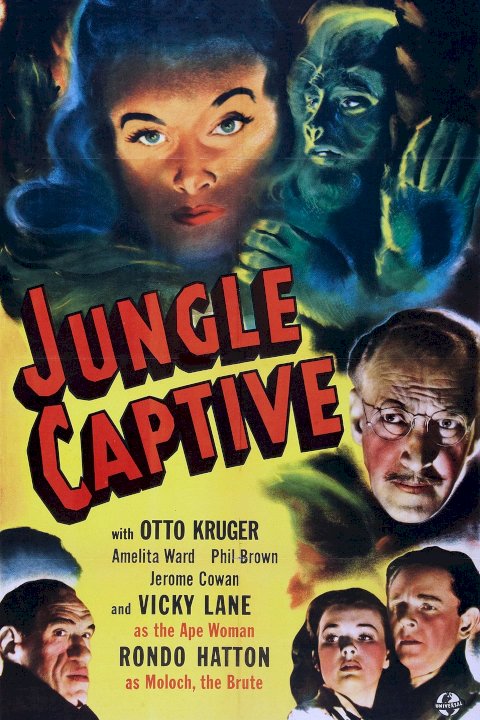 Jungle Captive - Movie Poster Jungle Captive - Movie Poster