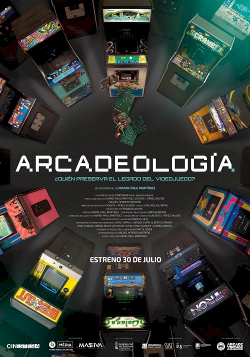 Arcadeología - Movie Poster Arcadeología - Movie Poster