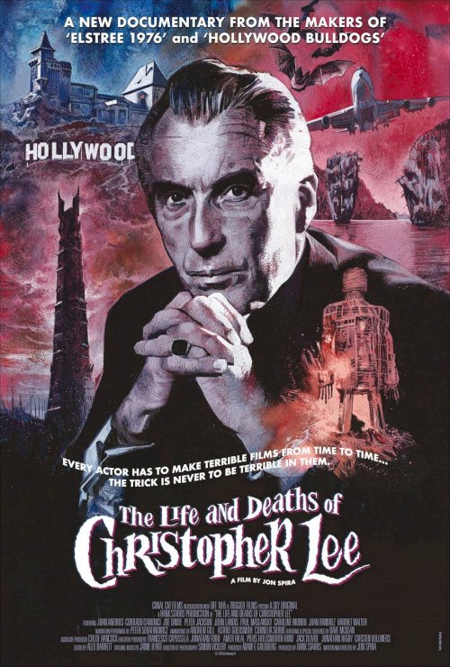The Life and Deaths of Christopher Lee - Movie Poster The Life and Deaths of Christopher Lee - Movie Poster