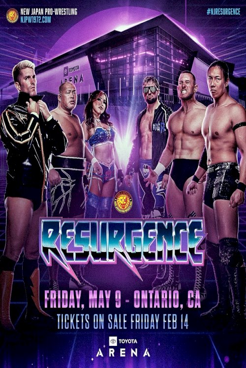 NJPW Resurgence 2025 - Movie Poster NJPW Resurgence 2025 - Movie Poster
