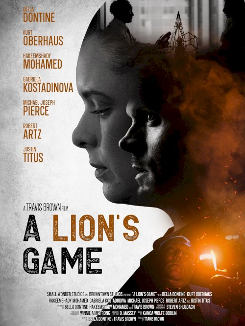 A Lion's Game - Movie Poster A Lion's Game - Movie Poster