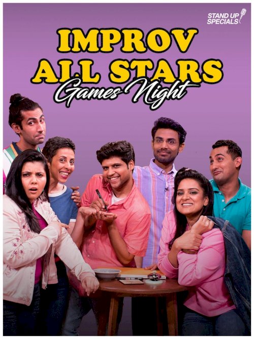 Improv All Stars: Games Night - Movie Poster Improv All Stars: Games Night - Movie Poster