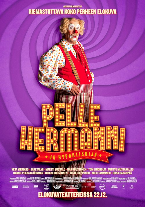 Pelle Hermanni ja Hypnotisoija - Movie Poster Pelle Hermanni ja Hypnotisoija - Movie Poster
