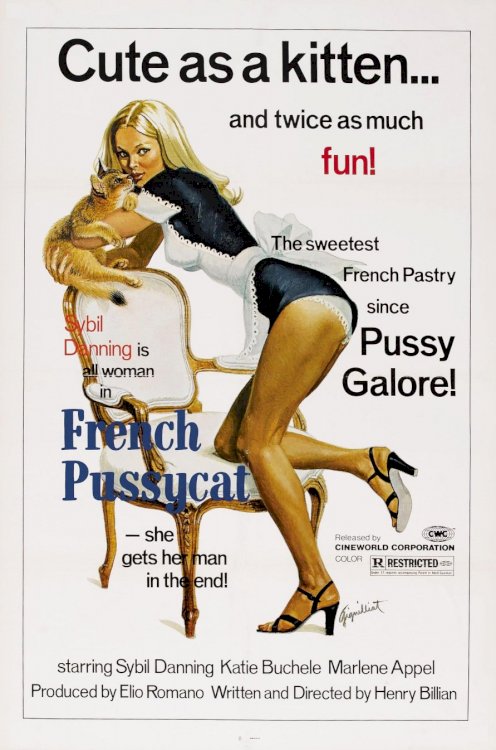 Loves of a French Pussycat - Movie Poster Loves of a French Pussycat - Movie Poster