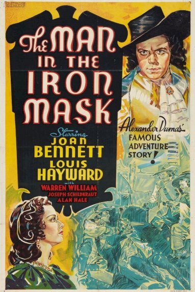 The Man in the Iron Mask - Movie Poster The Man in the Iron Mask - Movie Poster