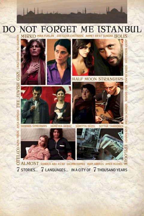 Do Not Forget Me Istanbul - Movie Poster
