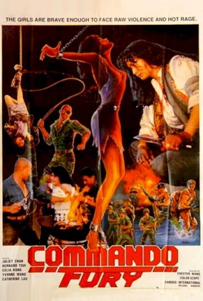 Commando Fury - Movie Poster Commando Fury - Movie Poster