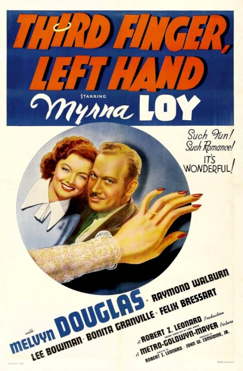 Third Finger, Left Hand - Movie Poster Third Finger, Left Hand - Movie Poster