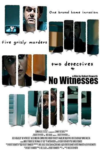 No Witnesses - Movie Poster No Witnesses - Movie Poster