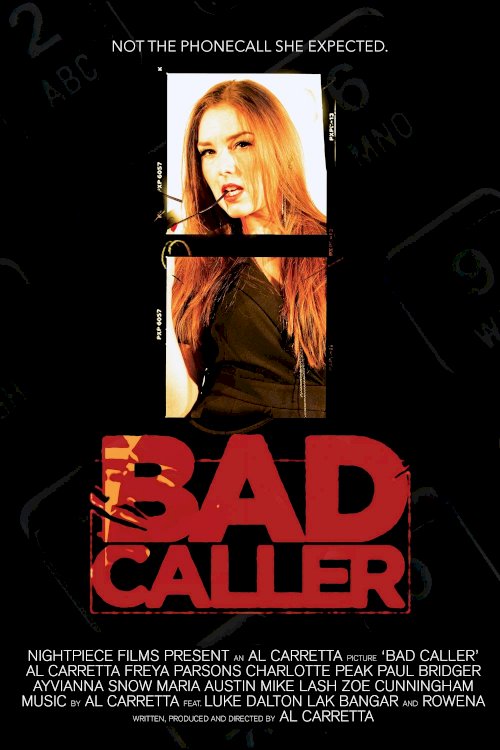 Bad Caller - Movie Poster Bad Caller - Movie Poster