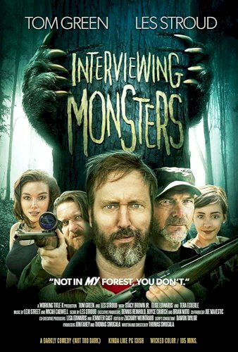 Interviewing Monsters and Bigfoot - Movie Poster Interviewing Monsters and Bigfoot - Movie Poster