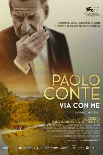 Paolo Conte - Via con me - Movie Poster Paolo Conte - Via con me - Movie Poster