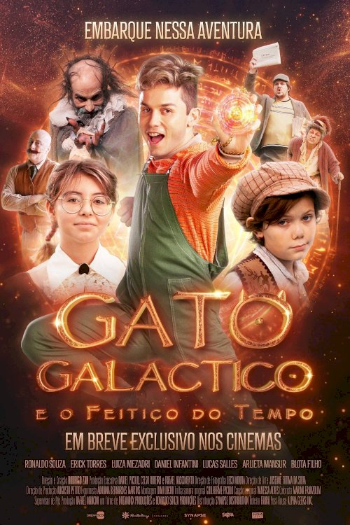 Gato Galáctico e o Feitiço do Tempo - Movie Poster Gato Galáctico e o Feitiço do Tempo - Movie Poster