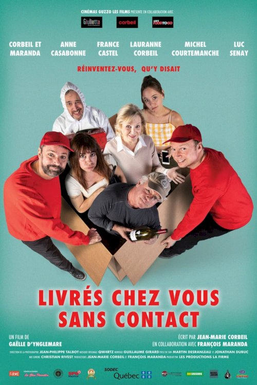 Livrés chez vous sans contact - Movie Poster Livrés chez vous sans contact - Movie Poster